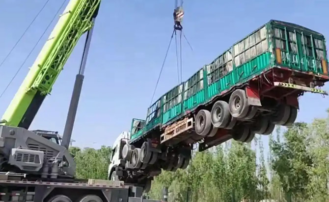 海盐道路脱困救援案例
